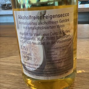 Alkoholfreier Feigensecco
